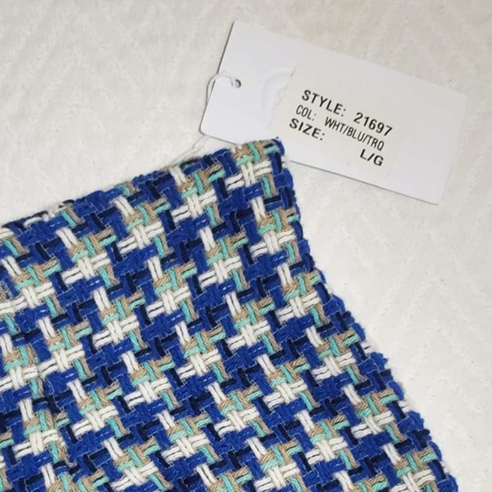 Designer- Giorgia Giannini Italian Made Tweed Plaid High Waisted Shorts- Rare - Picture 9 of 13